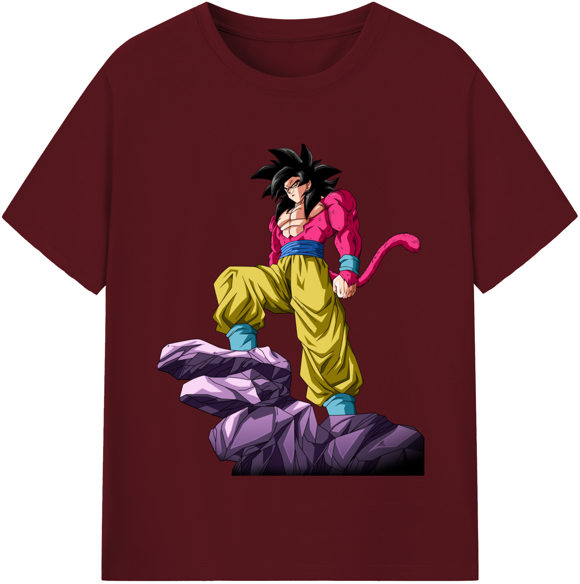 （画像用） ドラゴンボール 孫悟空（そん ごくう）Son Goku カカロット DRAGON BALL Kakarotto 綿100％半袖Tシャツ（フロントプリント）